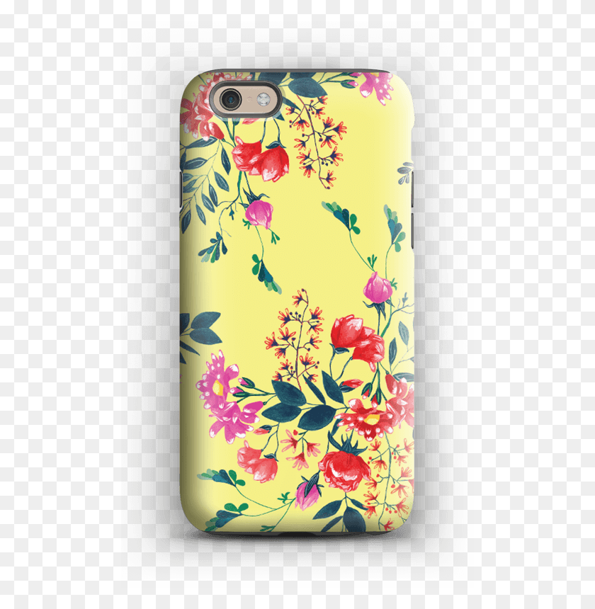 498x800 Descargar Png Ramo De Flores Amarillas Para Iphone 6S Tough Iphone Kuoret, Gráficos, Diseño Floral Hd Png