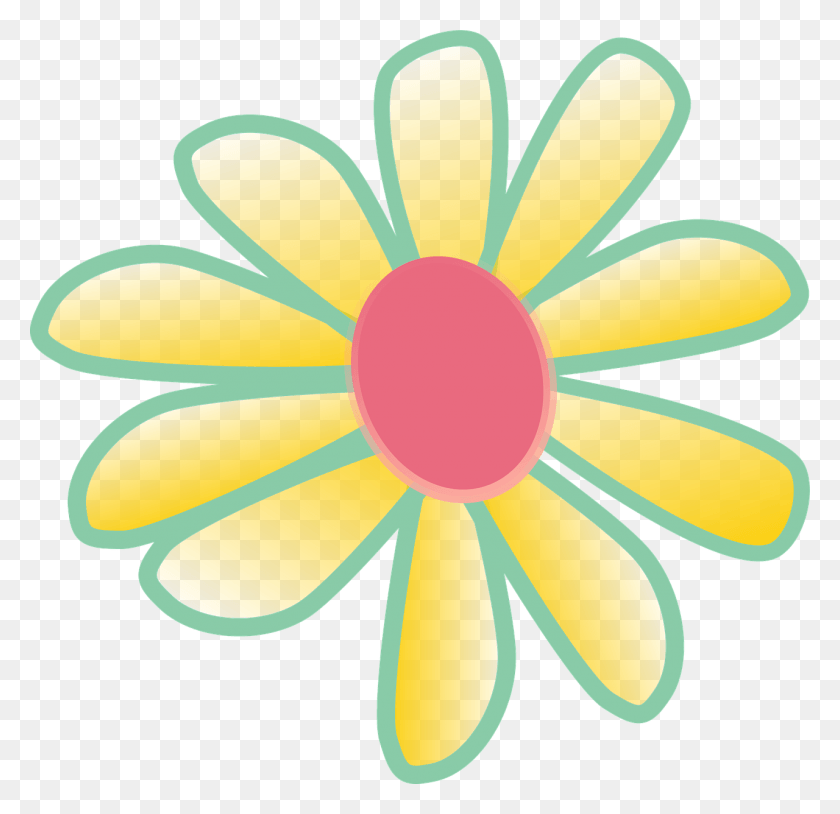 1280x1238 Yellow Flower Daisy Spring Image Clip Art, Flower, Plant, Daisies HD PNG Download
