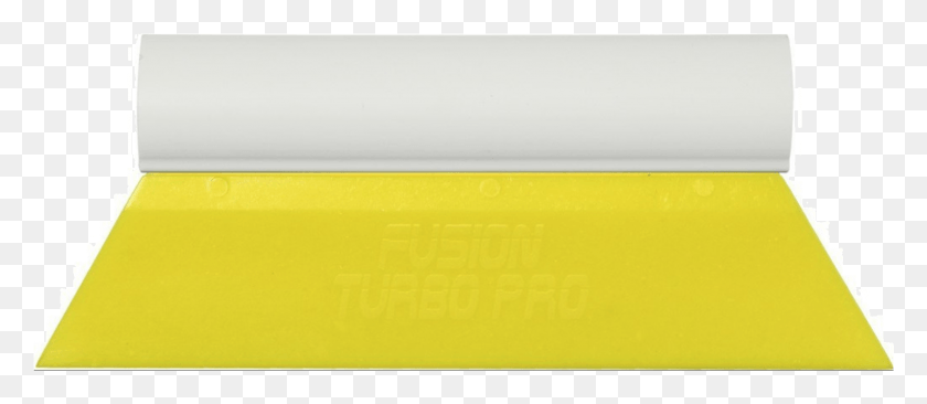 1525x599 Yellow Fusion Squeegee With Small White Handle, Box, Appliance, Foam HD PNG Download