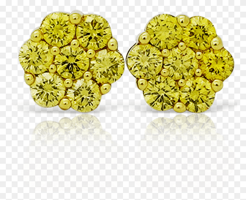 1281x1025 Yellow Gold Flower Canary Diamonds, Plant, Pattern, Produce HD PNG Download