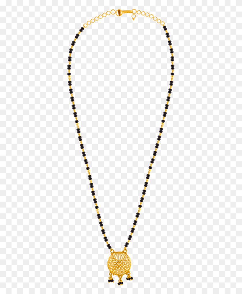 373x960 Yellow Gold Mangalsutra Chain Design Gold For Woman, Necklace, Jewelry, Accessories HD PNG Download