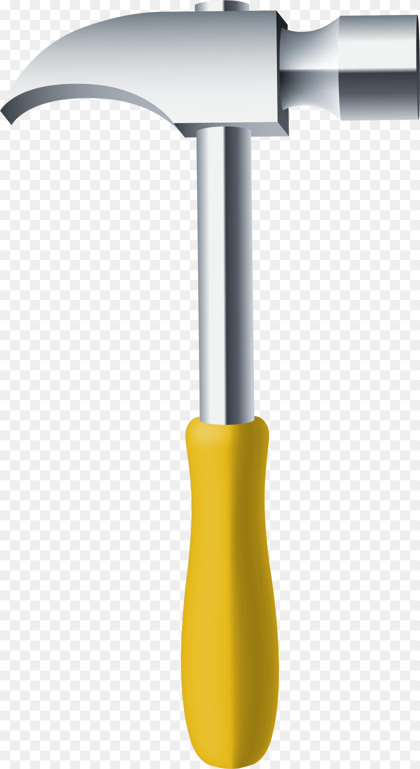 Yellow Hammer Clip Art Hammer, Device, Tool Clipart PNG