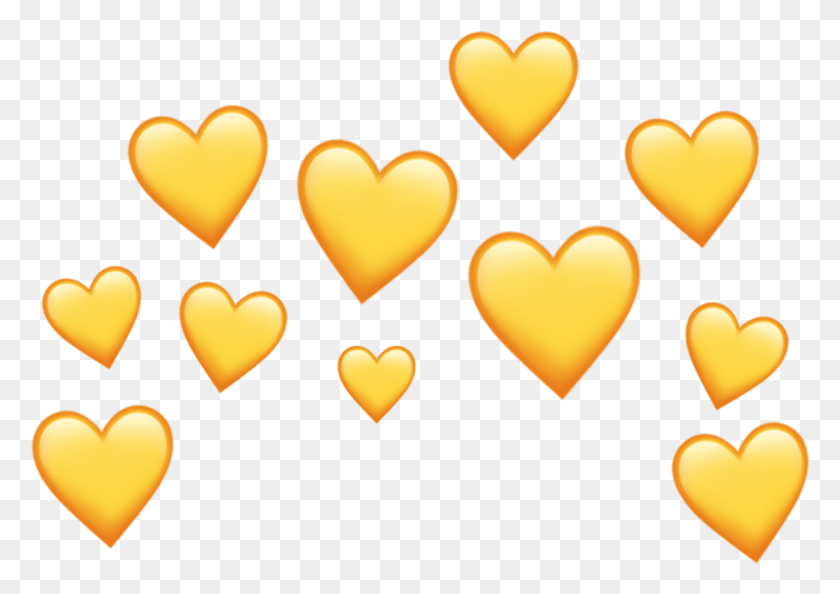 1297x889 Желтое Сердце Heartcrown Crown Эстетическое Сердце Tumblr Клипарт Сердце, Текст, Дизайн Интерьера, В Помещении Hd Png Скачать