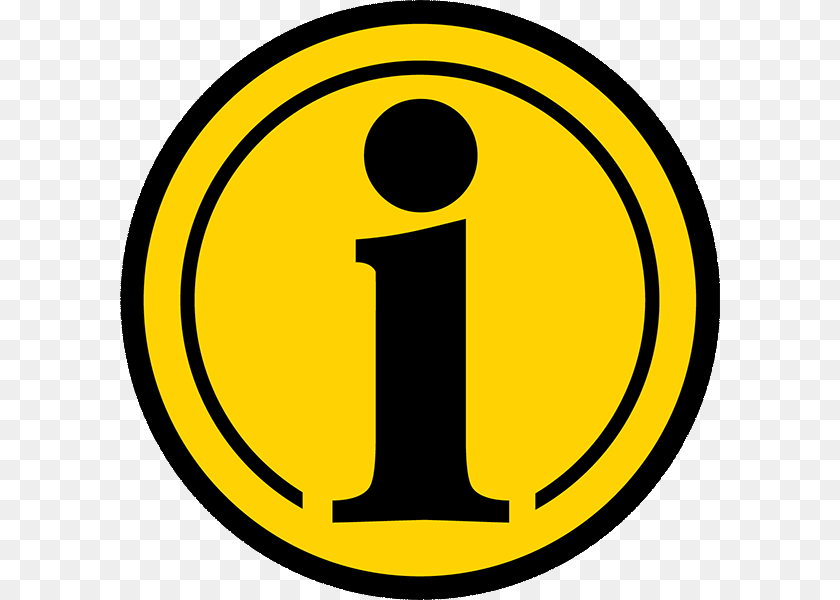 Yellow Information Icon, Symbol, Sign, Ammunition, Grenade PNG