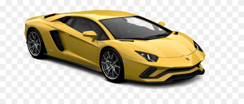 888x340 Желтый Lamborghini Высокое Качество Изображения Lamborghini Aventador S, Автомобиль, Транспортное Средство, Транспорт Hd Png Скачать