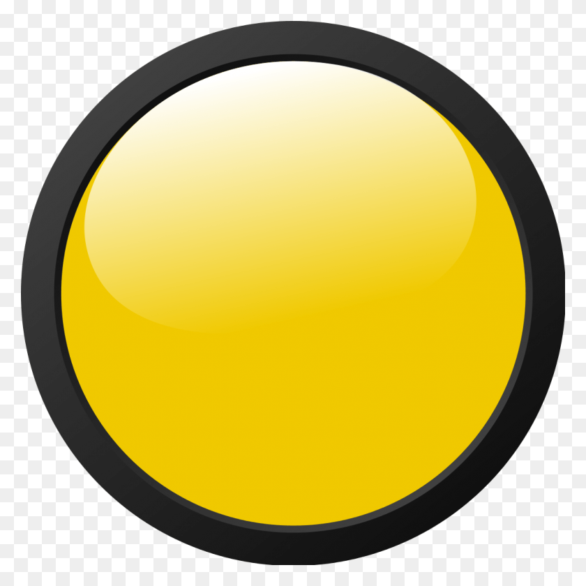 1024x1024 Yellow Light Icon Yellow Traffic Light Icon HD PNG Download