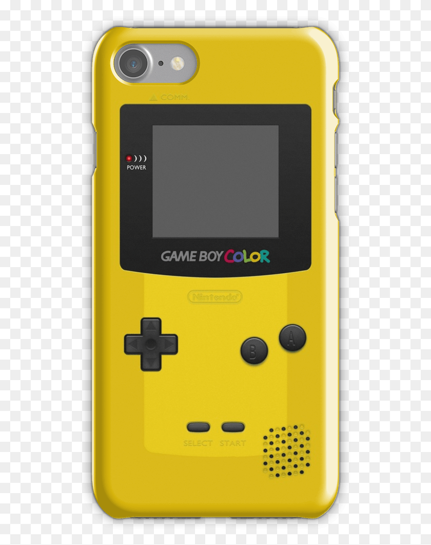 527x1001 Descargar Png Carcasa Amarilla Nintendo Gameboy Color Iphone 7 Snap Serie De Eventos Desafortunados, Teléfono Móvil, Electrónica, Teléfono Celular Hd Png