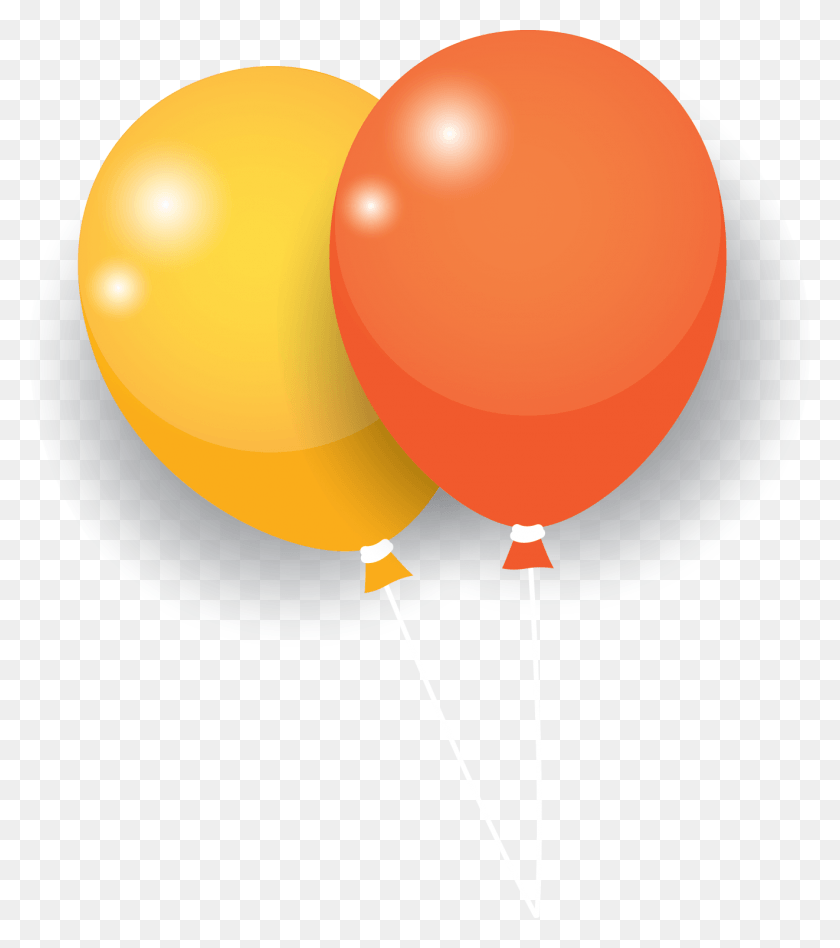 1322x1506 Yellow Orange Balloon Balloon, Ball HD PNG Download