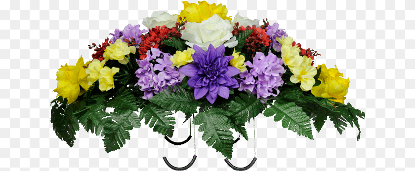 638x347 Yellow Peony Purple Dahlia Mix Funeral Arrangements Flowers Grave, Flower, Flower Arrangement, Flower Bouquet, Plant Transparent PNG