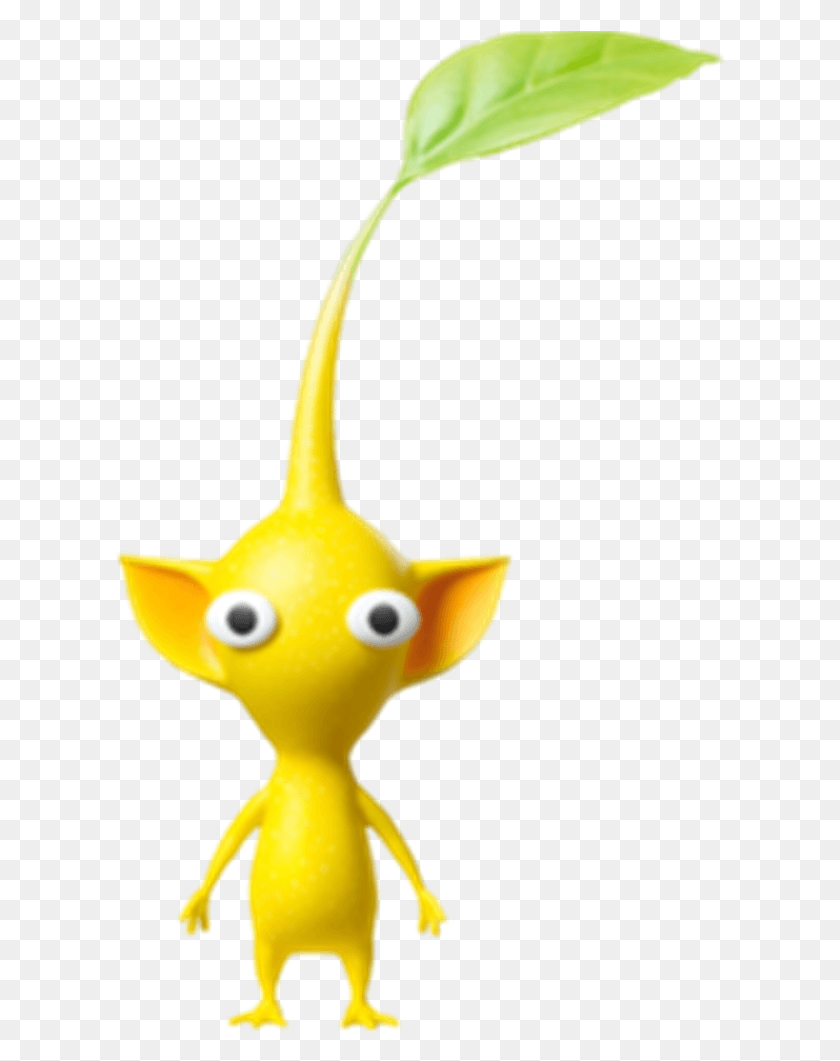 611x1001 Yellow Pikmin Yellow Pikmin, Toy, Animal, Figurine HD PNG Download