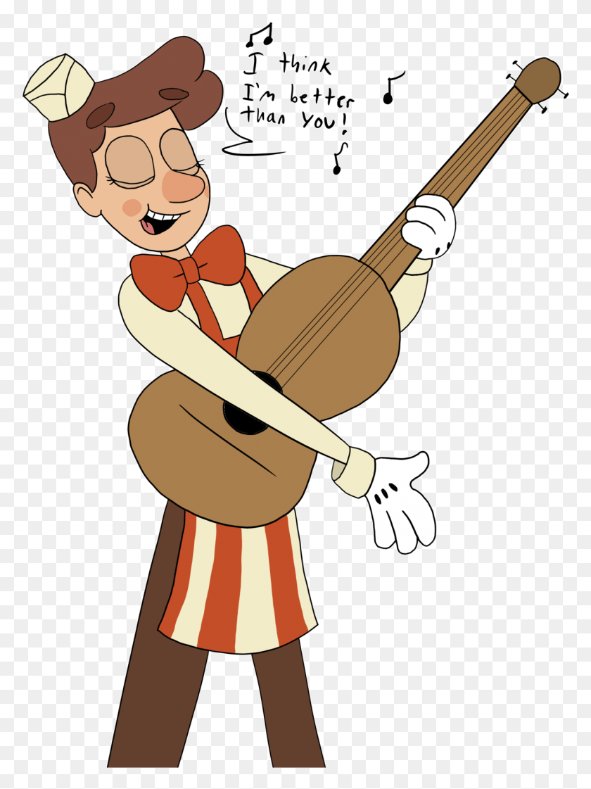 1221x1662 Yellow Pyro 39s Andy Is A Cinnamon Roll And I Love Cuphead Oc Yellow Pyro, Leisure Activities, Lute, Musical Instrument HD PNG Download