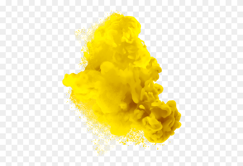 414x513 Yellow Smoke Transparent Background Yellow Colour Smoke, Pollen, Plant, Flower Descargar Hd Png