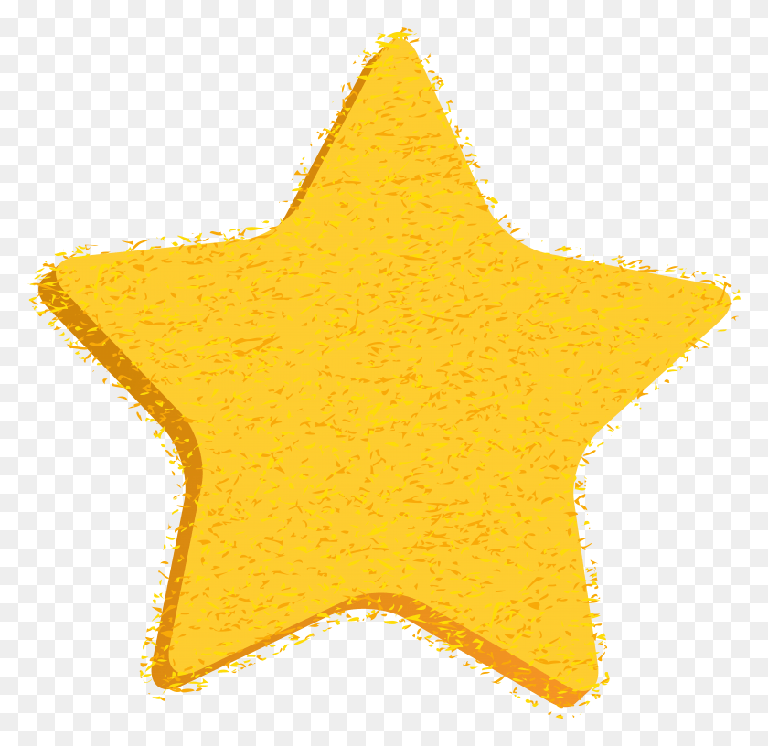 7925x7684 Yellow Star, Star Symbol, Symbol, Animal HD PNG Download