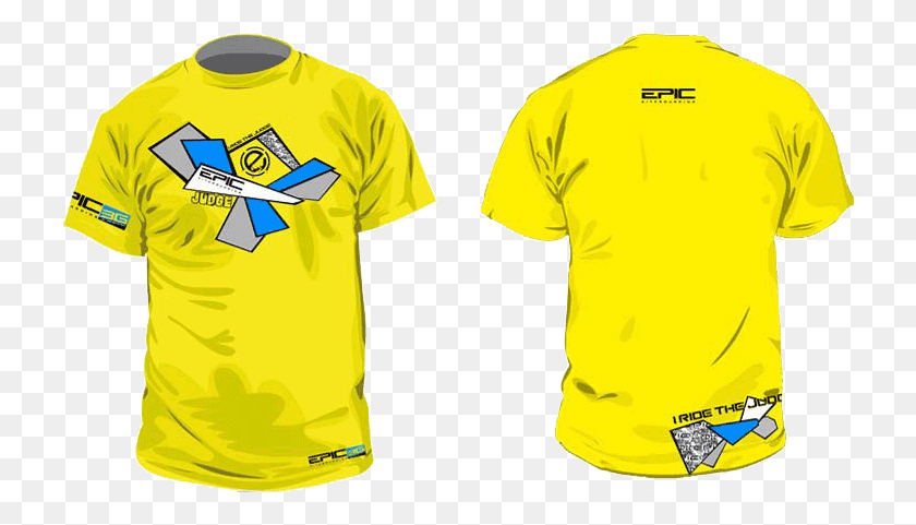 726x421 Yellow T Shirt Active Shirt, Clothing, Apparel, T-Shirt Descargar Hd Png
