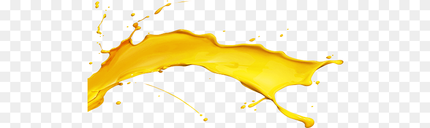 501x250 Yellow Water Splash Yellow Splash Water, Beverage, Juice, Orange Juice, Bow Transparent PNG