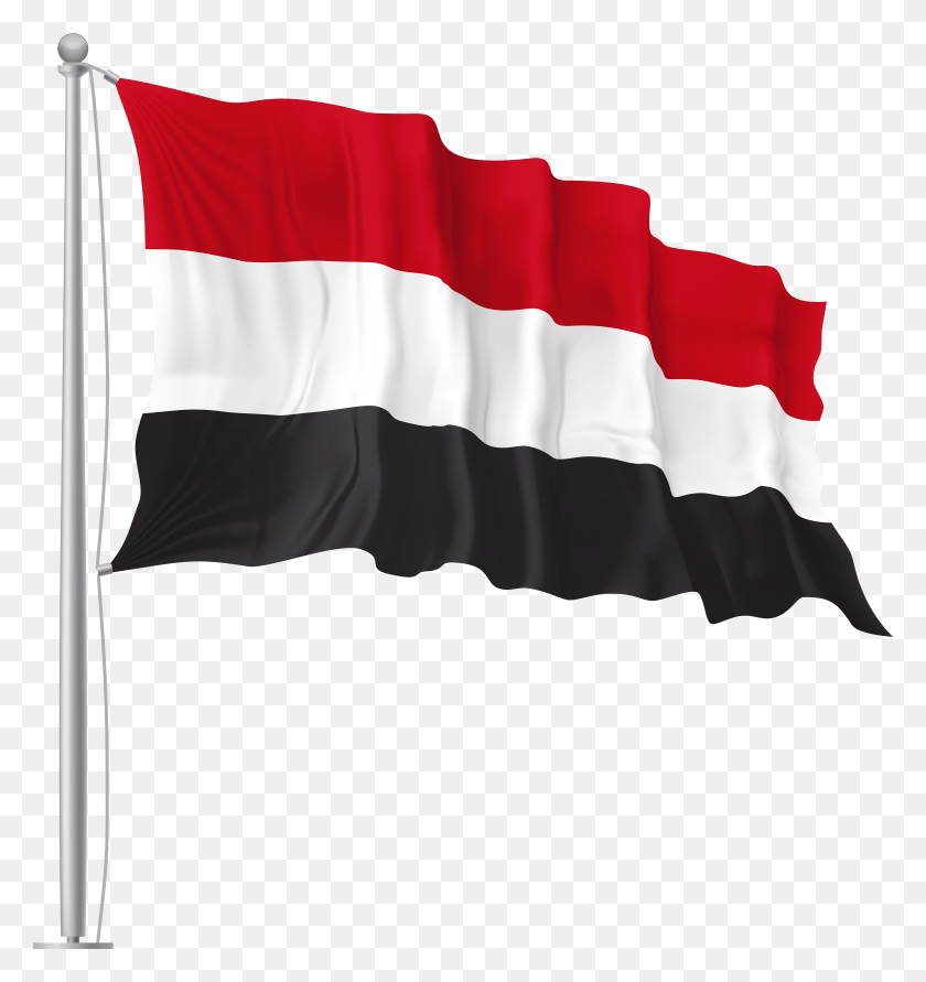 7390x7882 Yemen Waving Flag Image, Flag, Symbol, American Flag HD PNG Download