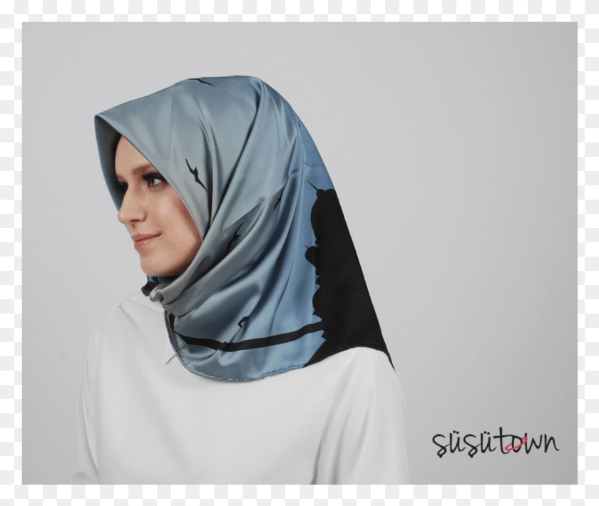 1101x918 Yeni Camii Lacivert Earp Hijabs Islam Scarves Skull Girl, Clothing, Apparel, Sleeve HD PNG Download