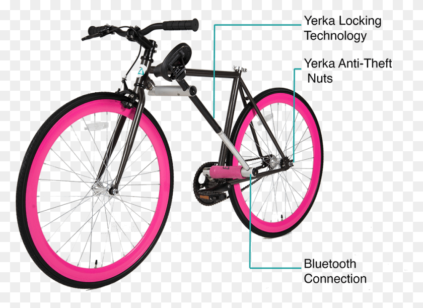 927x655 Yerka Bicicleta Bicicleta Con Ruedas De Colores, Wheel, Machine, Bicycle HD PNG Download