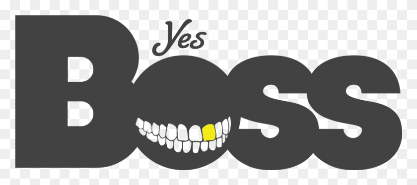 884x355 Yes Boss Daniel Garcia Yes Boss Clipart, Stencil, Text HD PNG Download