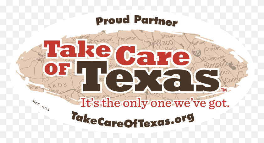 1766x899 Yes We Pledge To Take Care Of Texas Take Care Of Texas Logo, Label, Text, Sticker HD PNG Download