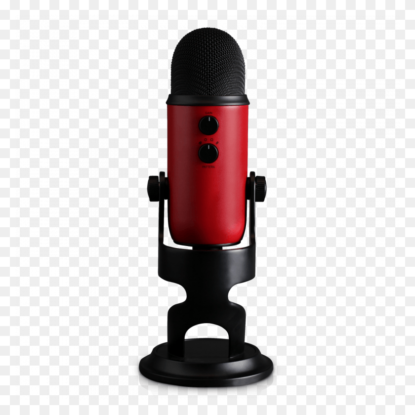 1500x1500 Yeti Stain Red Blue Yeti Usb Microphone Satin Red, Electrical Device, Lamp HD PNG Download