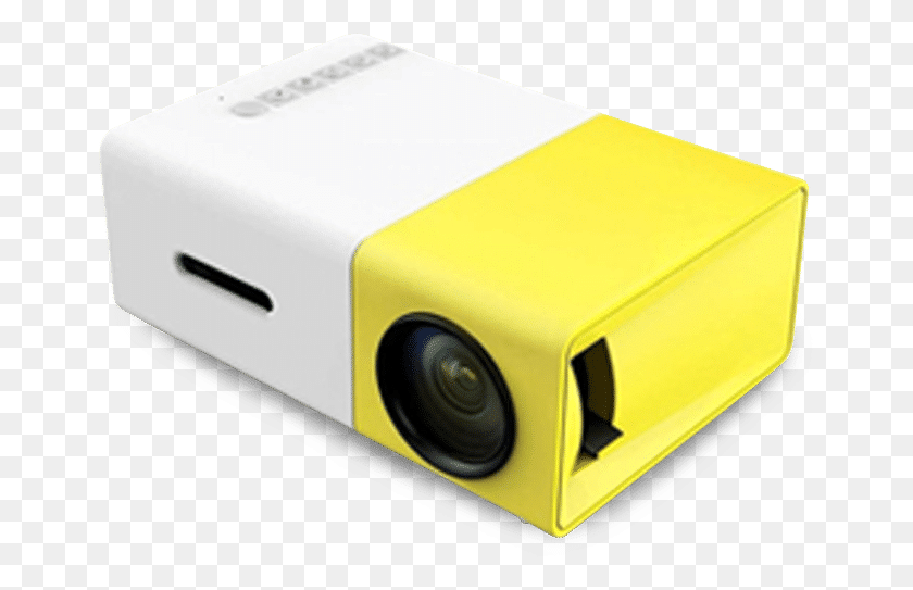 657x483 Yg 300 Lcd Projector Yg300 Mini Portable Led Projector, Box HD PNG Download