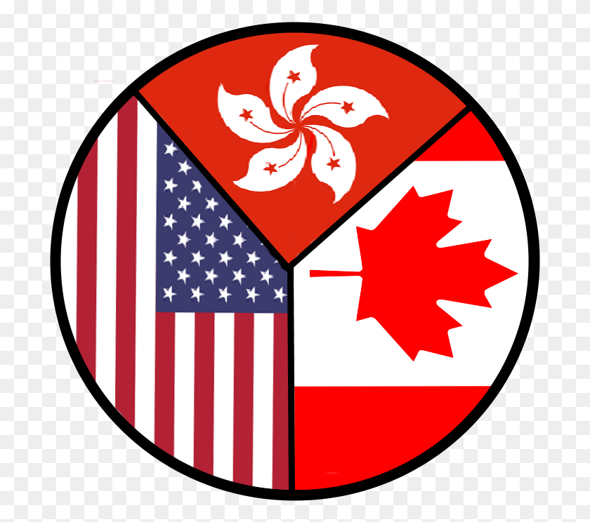 699x684 Флаг Гонконга, Символ, Растение, Американский Флаг Png Скачать
