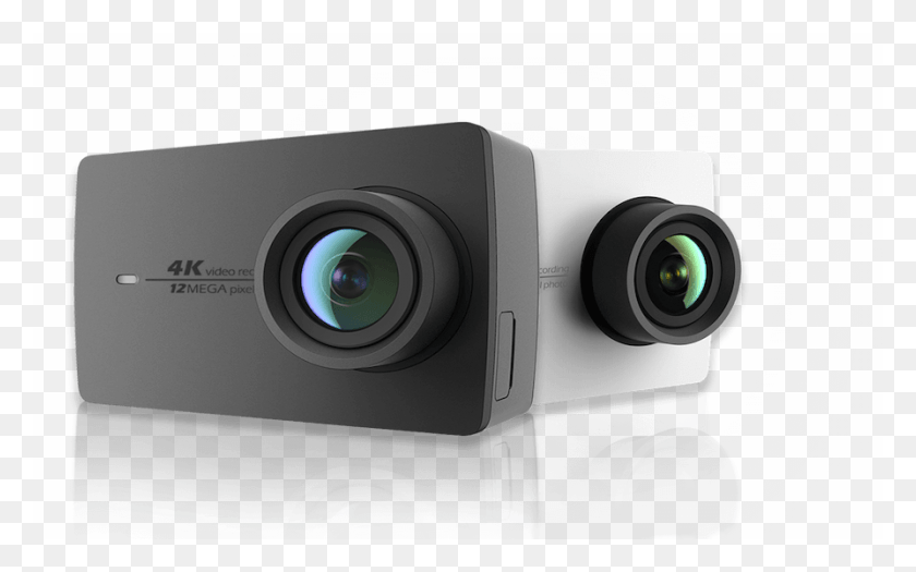 894x533 Yi Action Camera Display And Lens Xiaomi Action Camera, Electronics, Projector, Camera Lens HD PNG Download