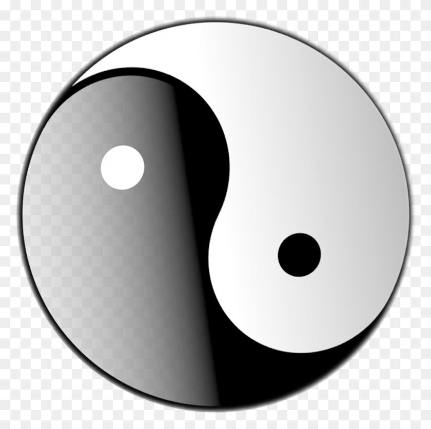 Yin And Yang Symbol Clip Art Text, Yin Yang Rug Black And White Png