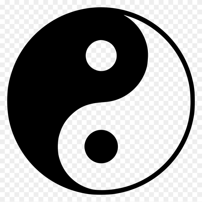 980x982 Yin Yang Comments Yin Yang, Number, Symbol, Text HD PNG Download