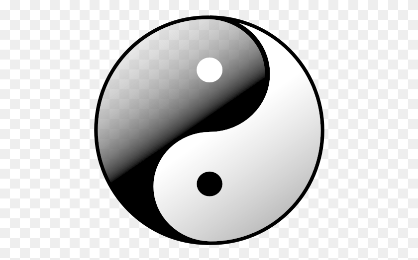 464x464 Yin Yang Most Of The Practitioners Know Most Of The Logo Yin Dan Yang, Number, Symbol, Text HD PNG Download