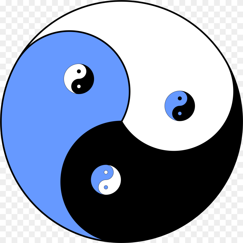 4029x4029 Yin Yang Yong Level 2 Yin Yang Yong Level 3 Yin Yang, Symbol, Text, Number, Disk Clipart PNG