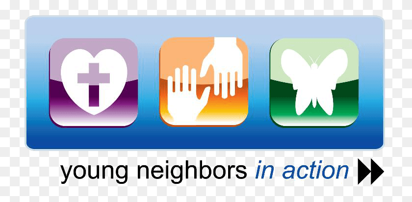 745x352 Ynia Logo No Words Young Neighbors In Action, Fork, Cutlery, Word HD PNG Download