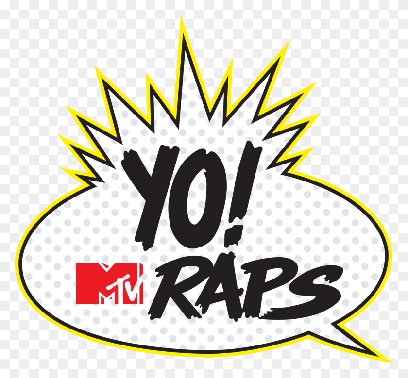 1407x1298 Yo Mtv Raps Launches In Four New Markets Includes Yo Mtv Raps Logo, Label, Text, Symbol HD PNG Download