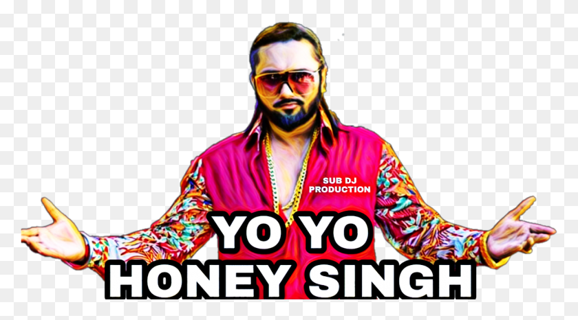 1197x624 Yo Yo Honey Singh Sticker, Sunglasses, Accessories, Accessory HD PNG Download