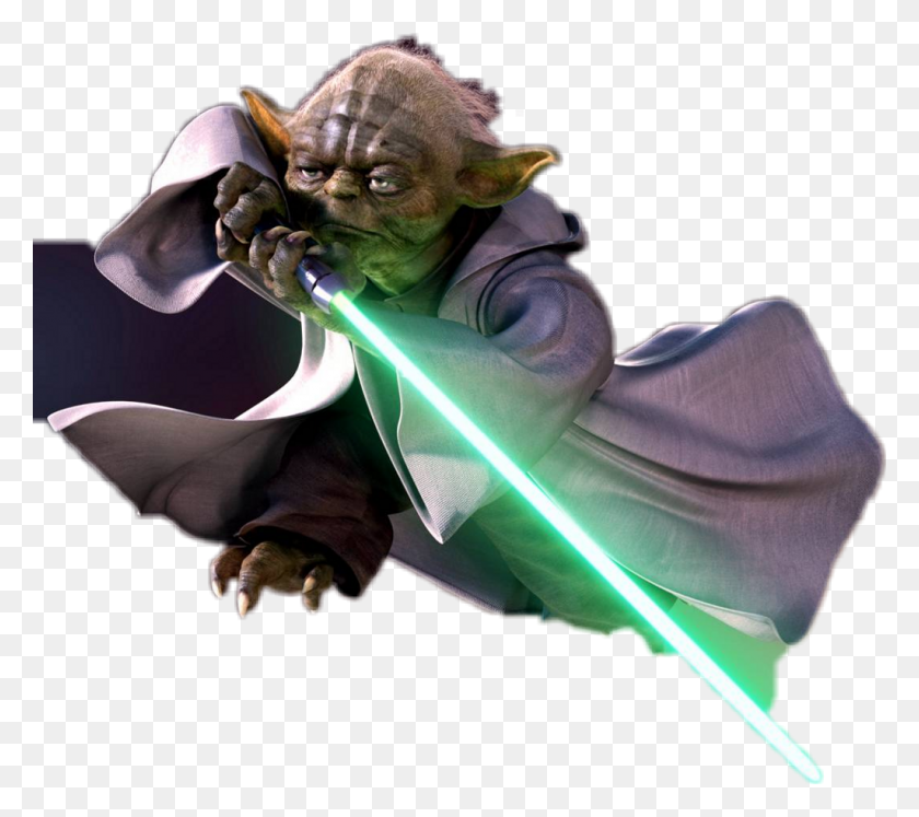 1024x903 Yoda Starwars Jedi Master, Duel, Laser, Light HD PNG Download