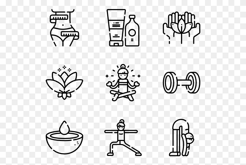 529x505 Iconos De Equipo De Yoga Y Mindfulness, World Of Warcraft Hd Png