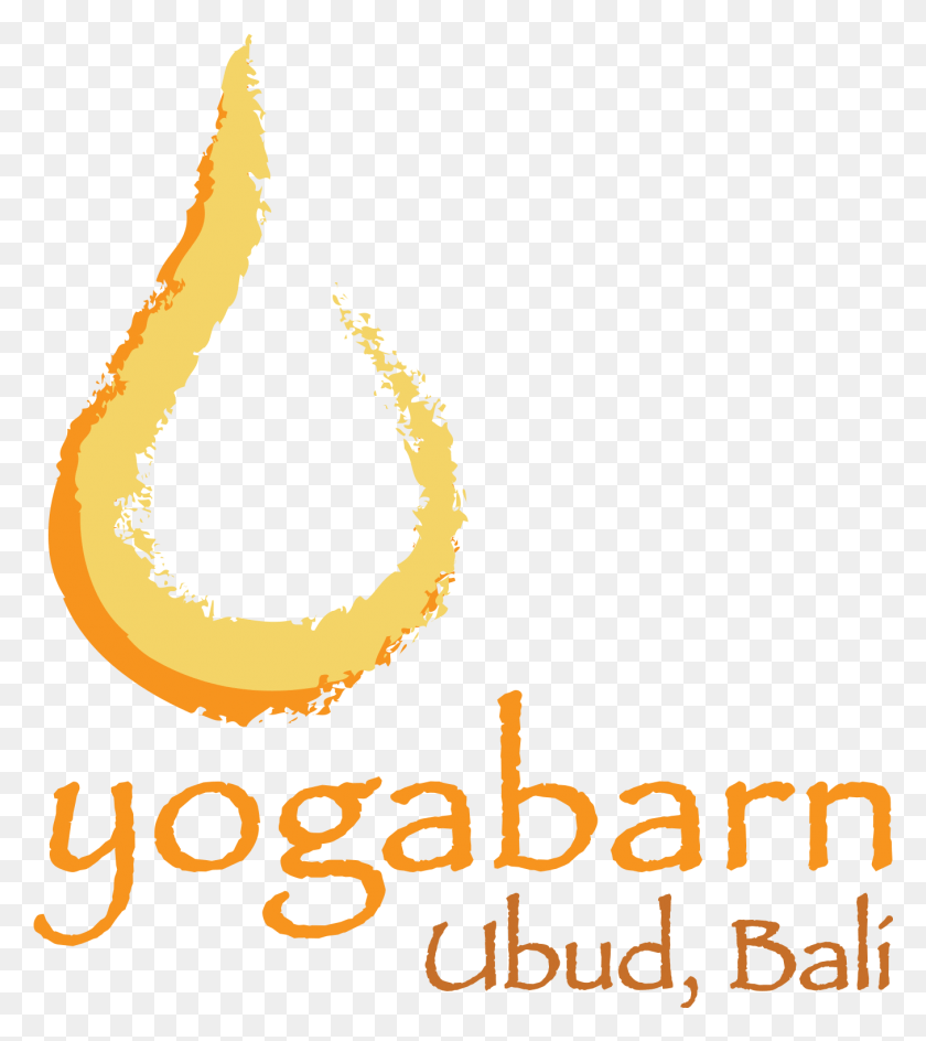 1355x1537 Yoga Barn Logo Yoga Barn Bali Logo, Text, Label, Alphabet HD PNG Download