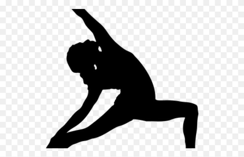 536x481 Yoga Clipart Transparent Yoga Pose Black Silhouette, Gray, World Of Warcraft HD PNG Download