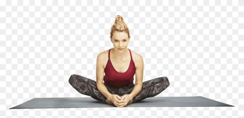 1814x805 Yoga Hip Opener Stretch Woman Exercise Relax Health Yoga, Person, Human, Fitness HD PNG Download