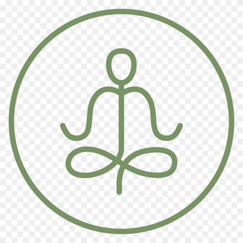 1007x1008 Yoga Icon 10 Sage Icon, Green, Symbol, Logo HD PNG Download