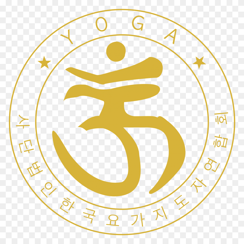 2203x2203 Yoga Logo Transparent Circle, Label, Text, Logo HD PNG Download