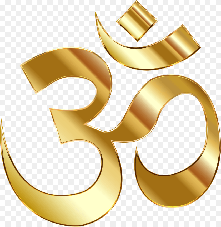 2247x2303 Yoga Symbol And Om Picture Hinduism Symbol, Text, Alphabet, Ampersand, Number PNG