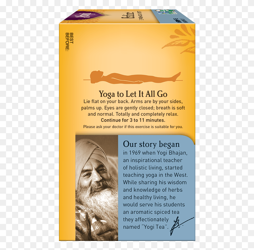 452x766 Yogi Tea Box Stomach Ease, Poster, Advertisement, Clothing HD PNG Download