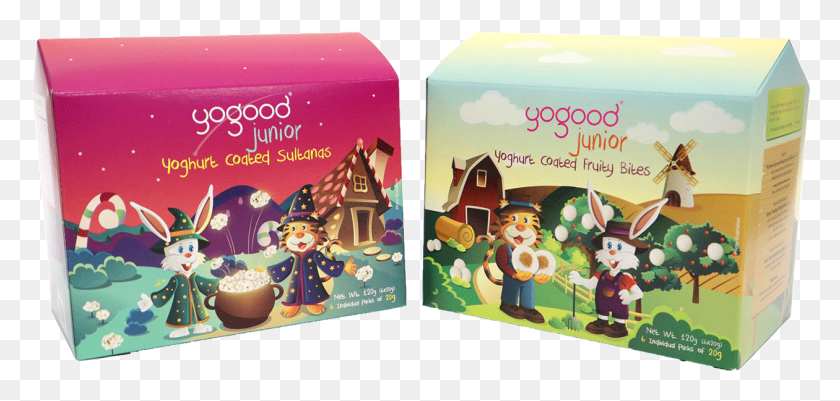 1260x552 Yogood Junior, Carton, Box, Cardboard HD PNG Download