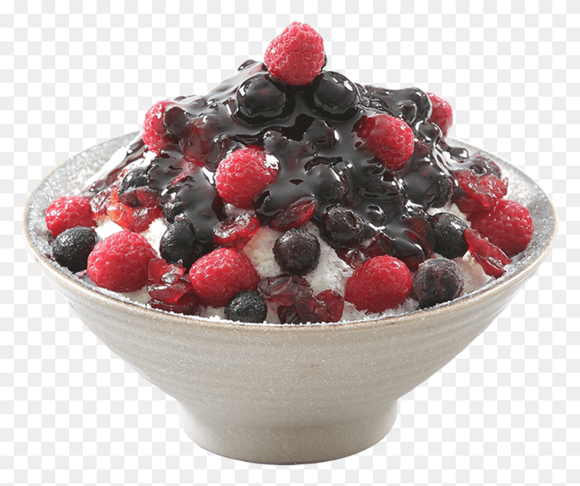 918x758 Yogurt Berry Falling Snow, Plant, Fruit, Food HD PNG Download