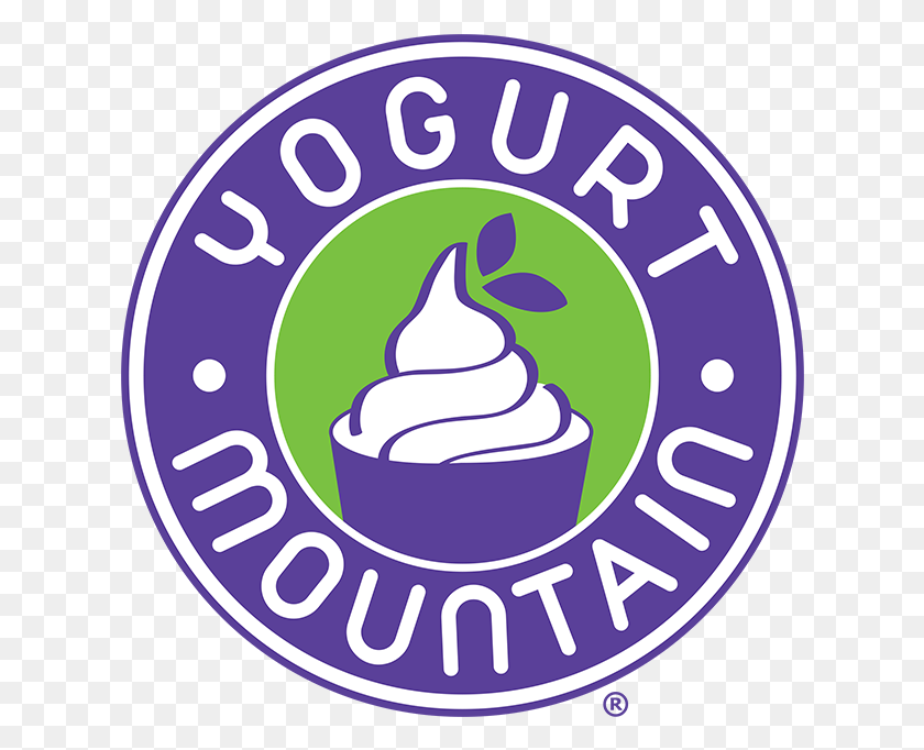 622x622 Yogurt Mountain Logo Yogurt Mountain Logo Transparent, Cream, Dessert, Food HD PNG Download