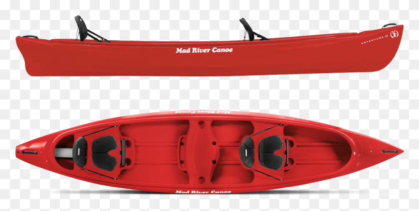 1399x653 Yoke Clip Solo Canoe Mad River Adventure 14 Canoe, Kayak, Rowboat, Boat HD PNG Download