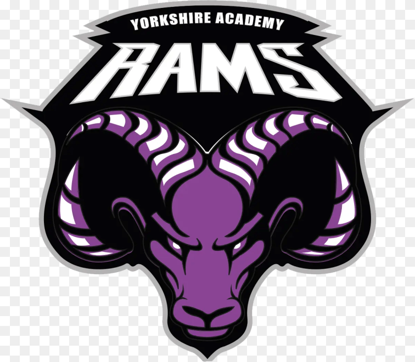 1209x1055 Yorkshire Academy Rams Logo Illustration, Purple, Dynamite, Weapon, Symbol Clipart PNG