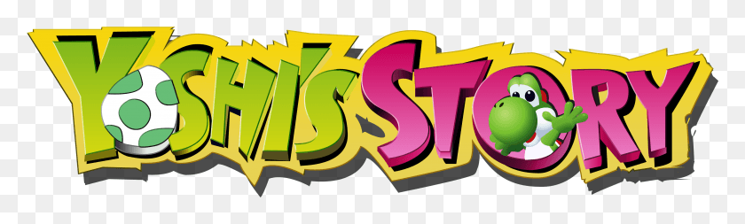 3757x931 Yoshi Story Yoshi39s Story Logo, Text, Number, Symbol HD PNG Download